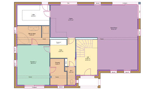 maison contemporaine rdc